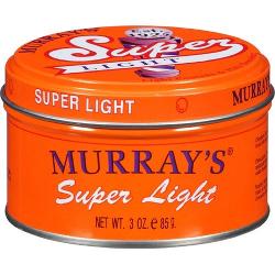 Murray's Light Pomade & Hair Dressing, Super Light, 3 oz