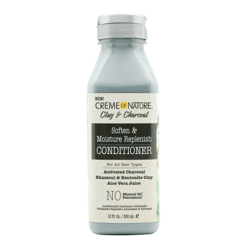CLAY & CHARCOAL CONDITIONER 12 OZ | CREME OF NATURE