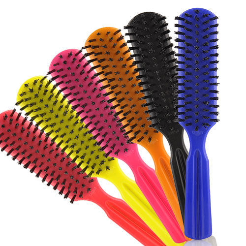 PLASTIC BRUSH MIXED COLOR 12 PC
