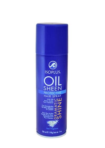 OIL SHEEN HAIR SPRAY 2 OZ | ISOPLUS