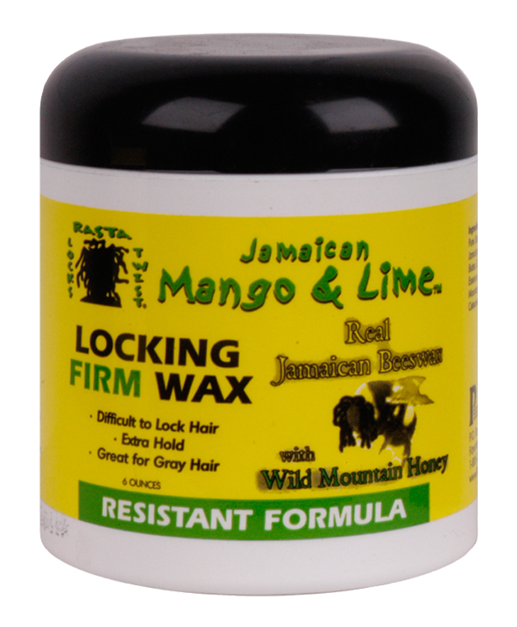 Jamaican Mango & Lime Locking Firm Hair Styling Wax 6 Oz