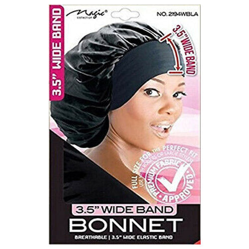 BONNET 3.5" WIDE BAND BLACK #2194 | MAGIC
