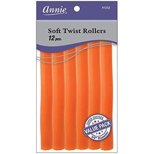 SOFT TWIST ROLLERS 7" 12PCS #1252 | ANNIE