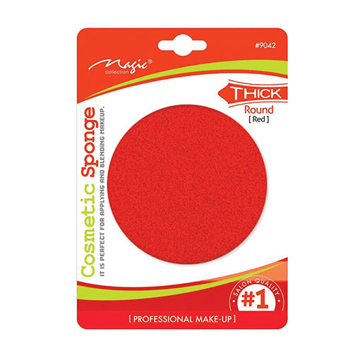 COSMETIC SPONGE 1/2" THICK RED #9042 | MAGIC