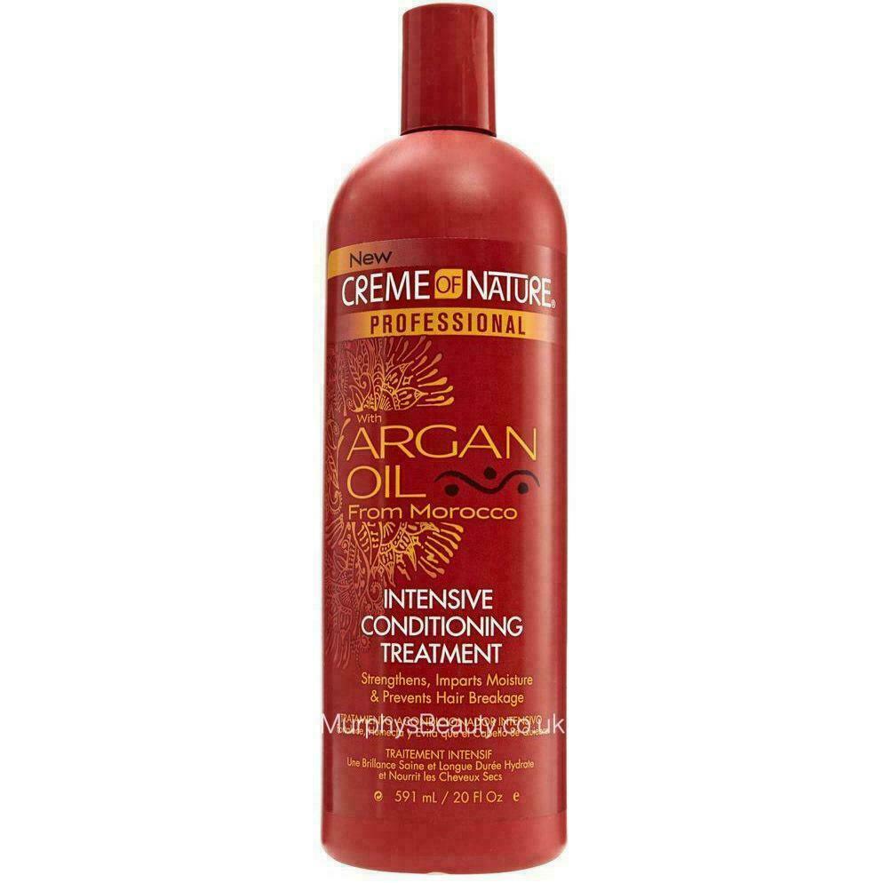 ARGAN OIL INTENSIVE CONDITIONING TREATMENT 20 OZ | CREME OF NATURE